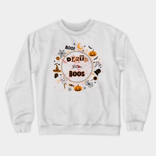 Halloween Boo Crewneck Sweatshirt